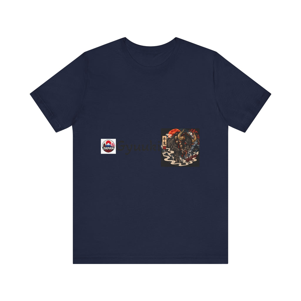 Gyuuki Japanese Yokai Halloween Demon Artwork T-Shirt | Oni Illustration Tee