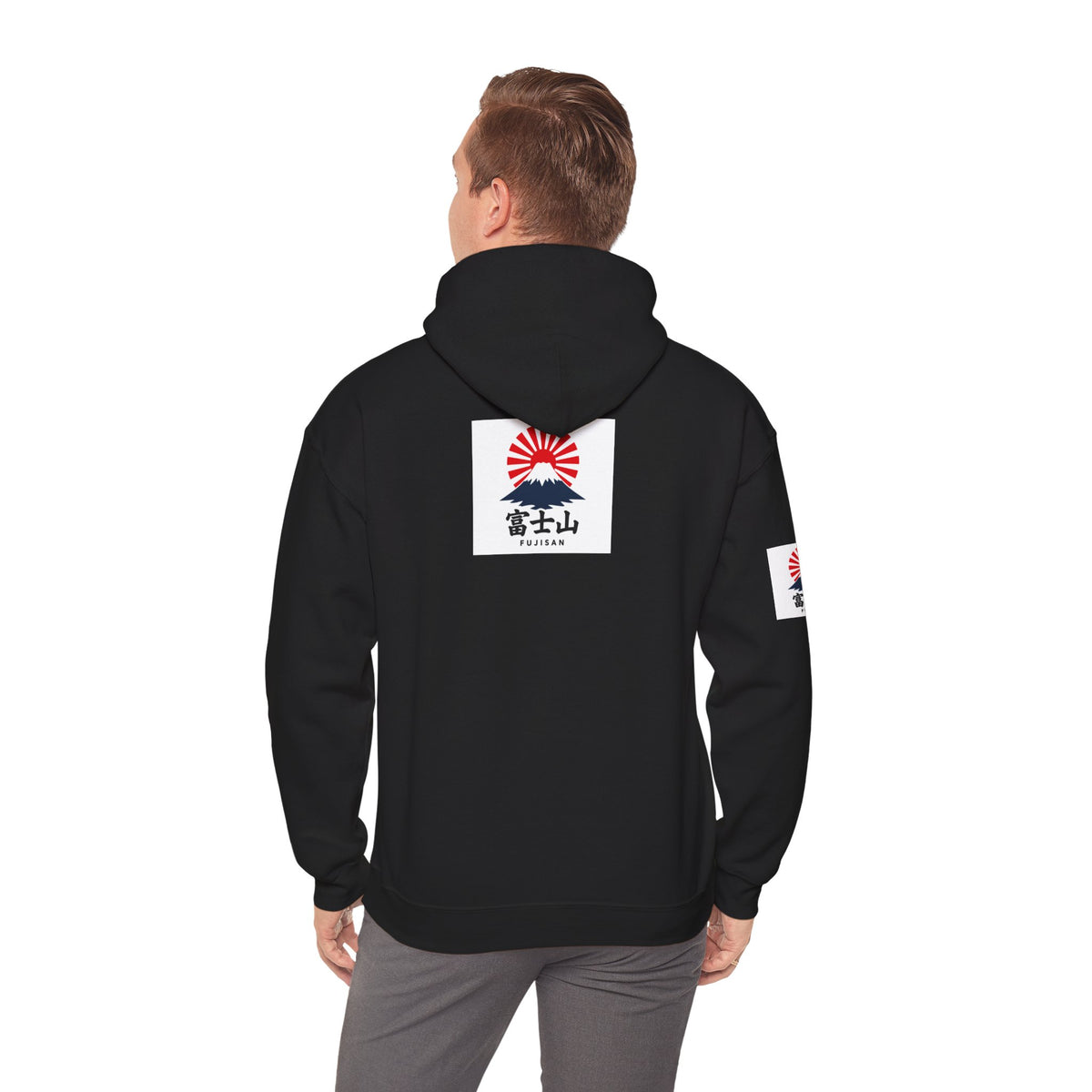 Mt.Fuji Japan Designs Graphic Logo Hoodie — Japanese Rising Sun Streetwear