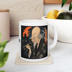 Nurarihyon Japanese Yokai Halloween Nightscape Halloween mug | Japan badge ceramic mug