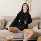 Amikiri Japanese Yokai Halloween Graphic Sweatshirt | Japanese Monster Illustration