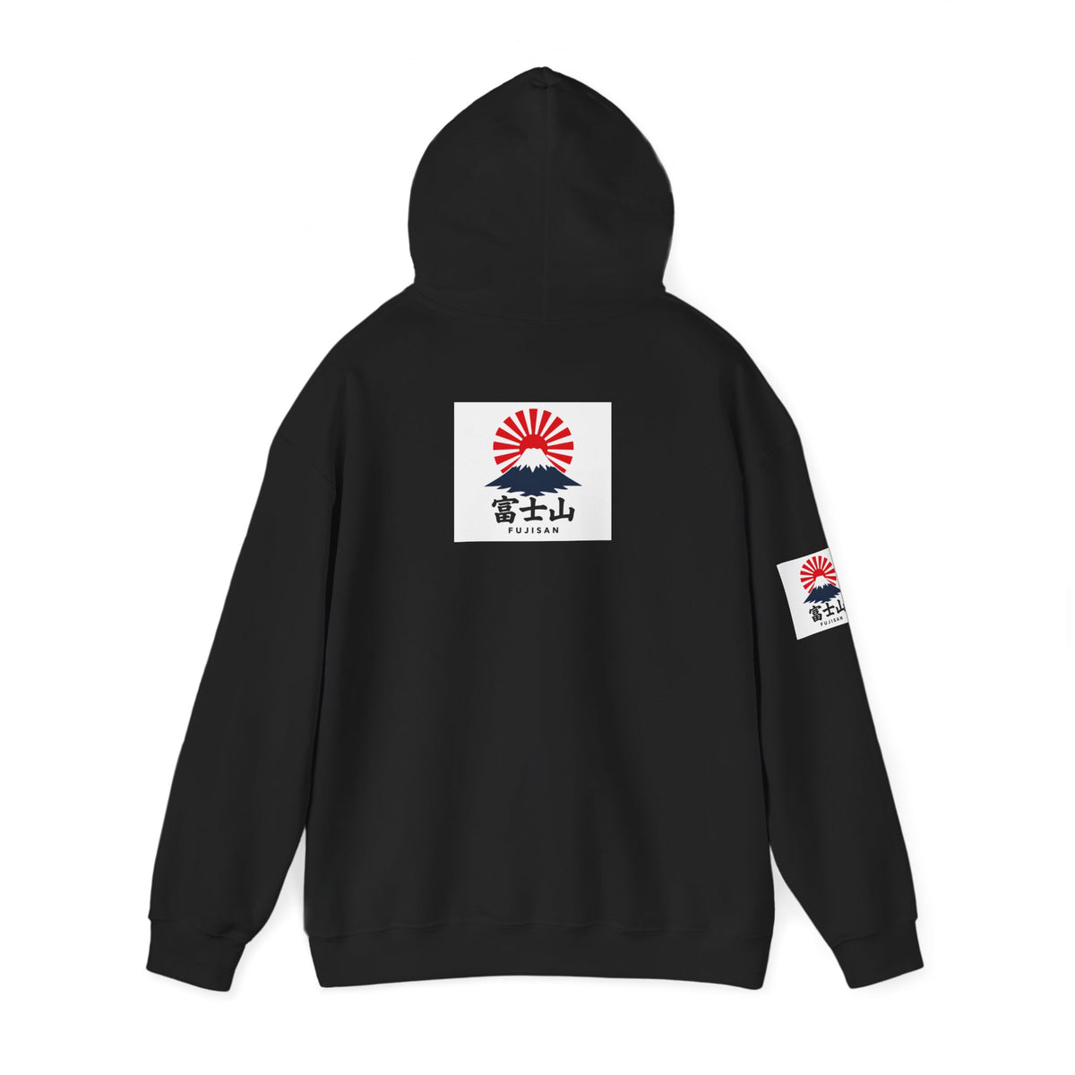 Mt.Fuji Japan Designs Graphic Logo Hoodie — Japanese Rising Sun Streetwear