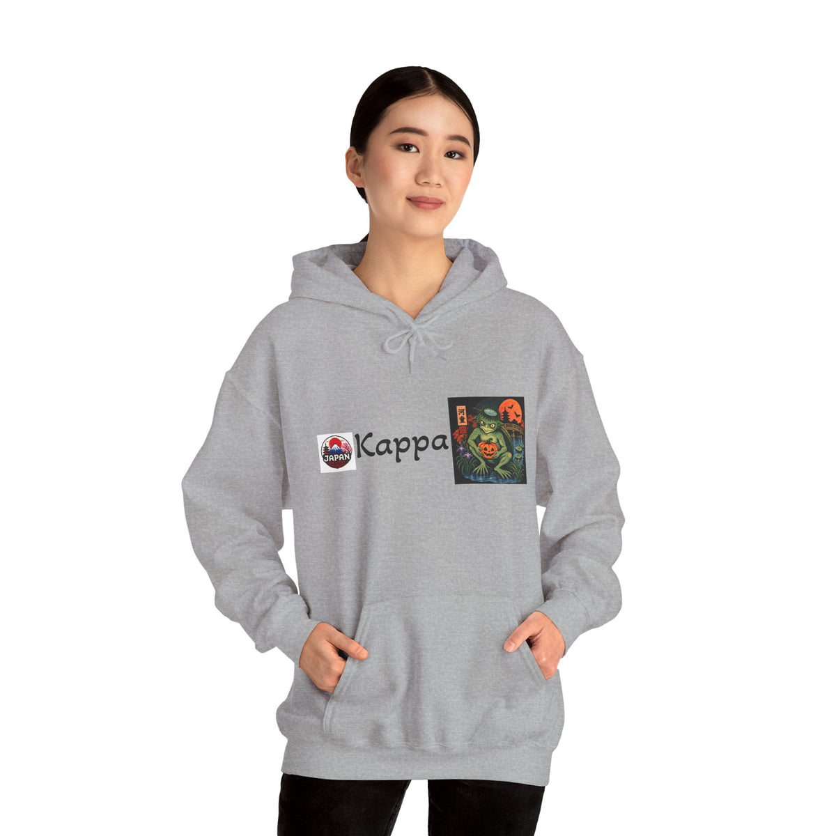 Kappa Japanese Halloween Yokai Crest Logo hoodie | Graphic Hoodie