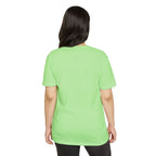 Akihabara Cyborg Sniper T‑Shirt —Green Akihabara Neon City Graphic