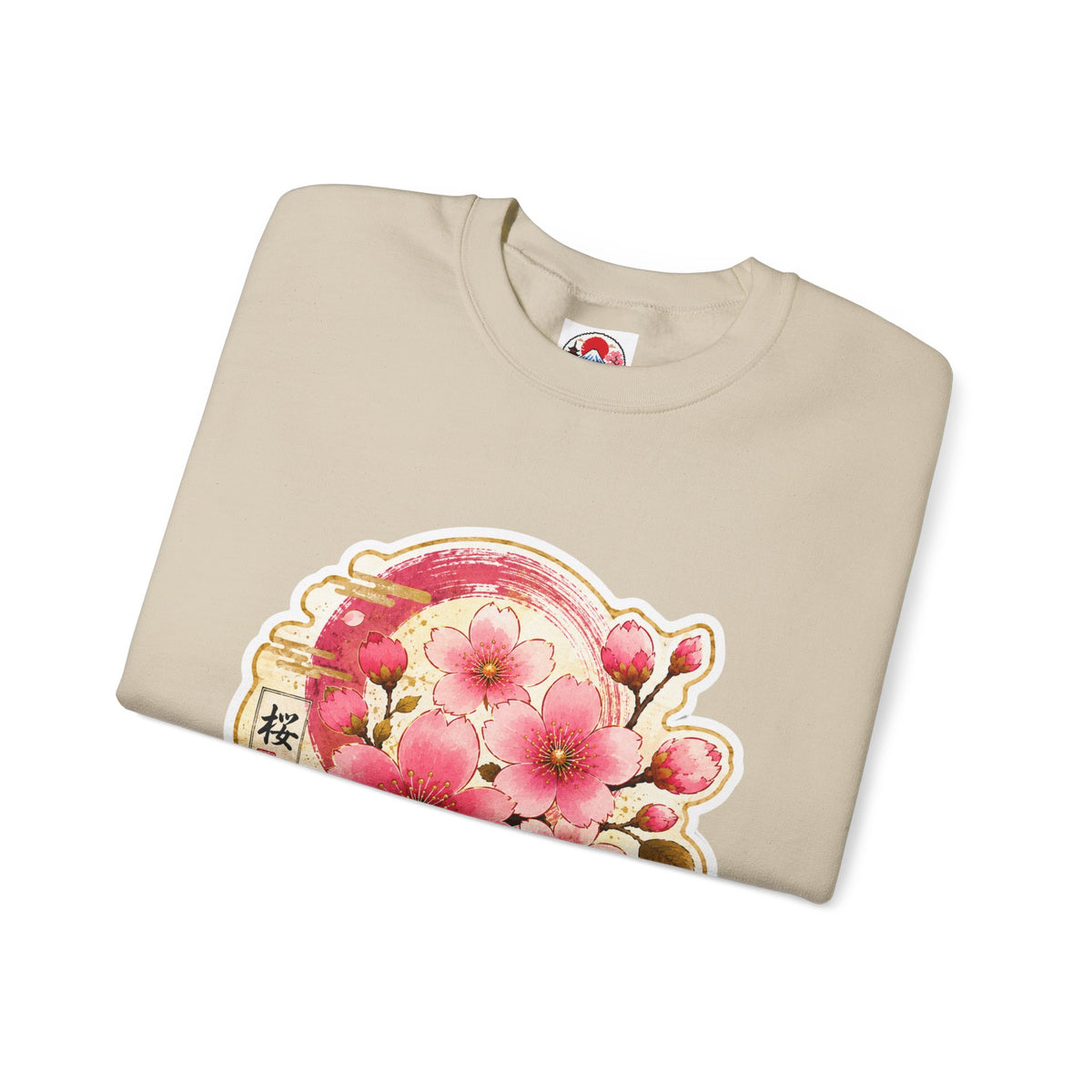 SAKURA Cherry Blossom Crewneck Sweatshirt — Sakura Floral Graphic