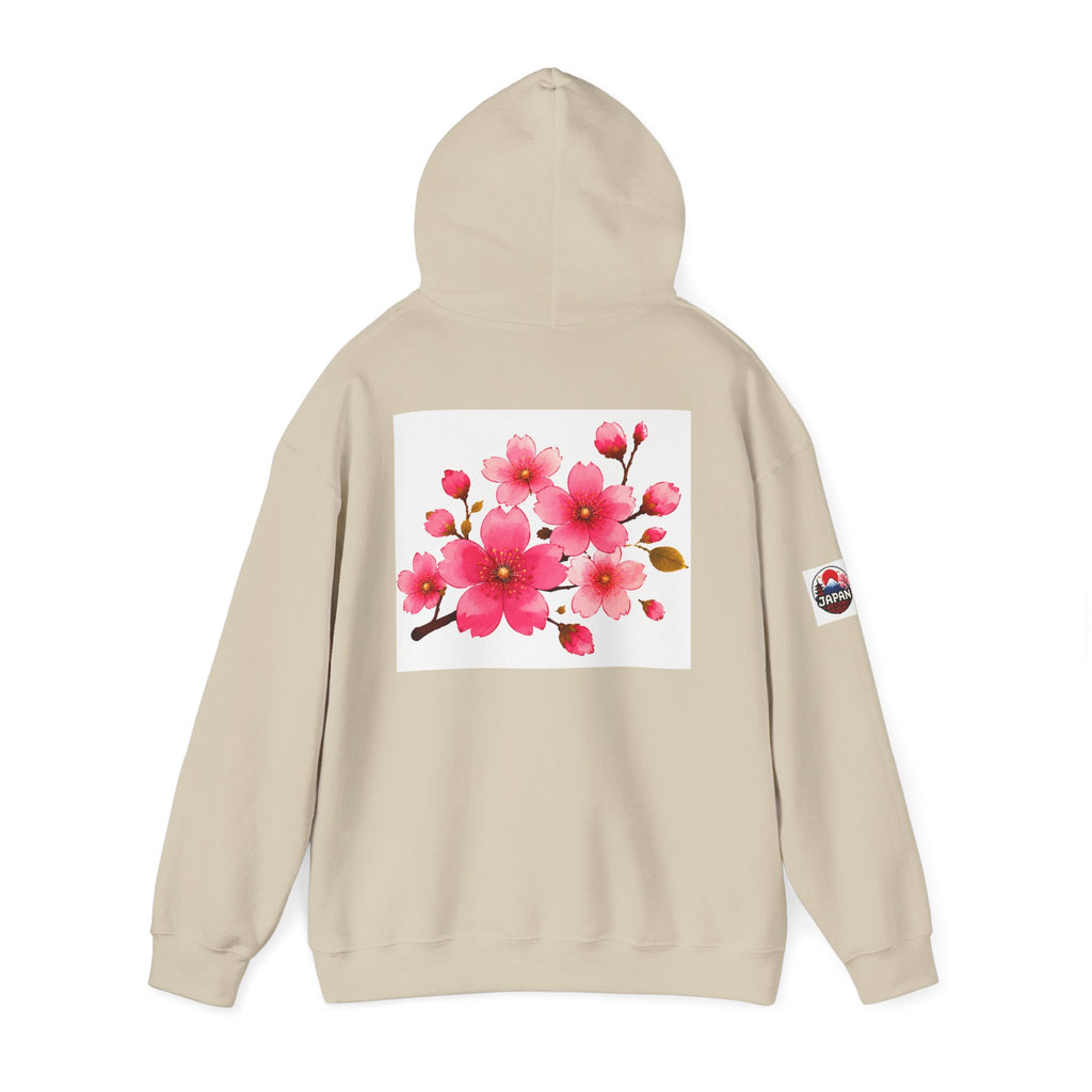 Cherry Blossom Hoodie — Pink Sakura Floral Japanese-Inspired Sweatshirt