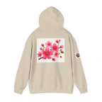 Cherry Blossom Hoodie — Pink Sakura Floral Japanese-Inspired Sweatshirt