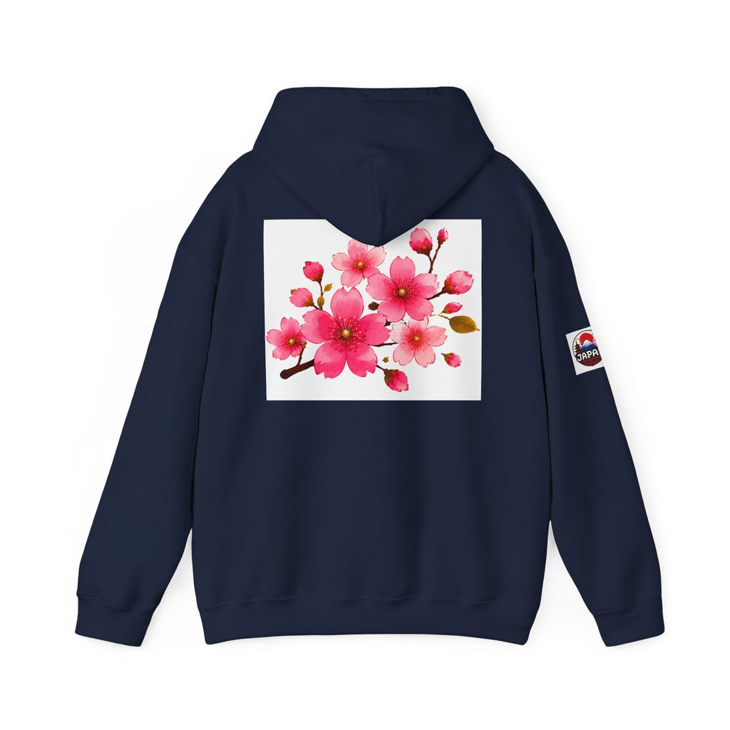 Cherry Blossom Hoodie — Pink Sakura Floral Japanese-Inspired Sweatshirt