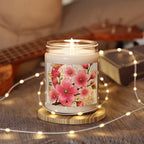 Soy Candle — Cherry Blossom Scented 9oz (Sakura Floral Jar)