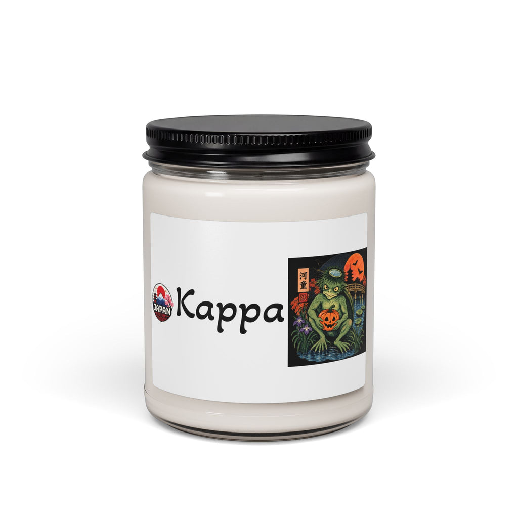 Kappa Mythical Creature Pumpkin Candle | Soy Candle 9oz