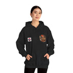 Mokugyo Daruma Yokai Halloween Illustration Hoodie | Japanese Temple Drum Design
