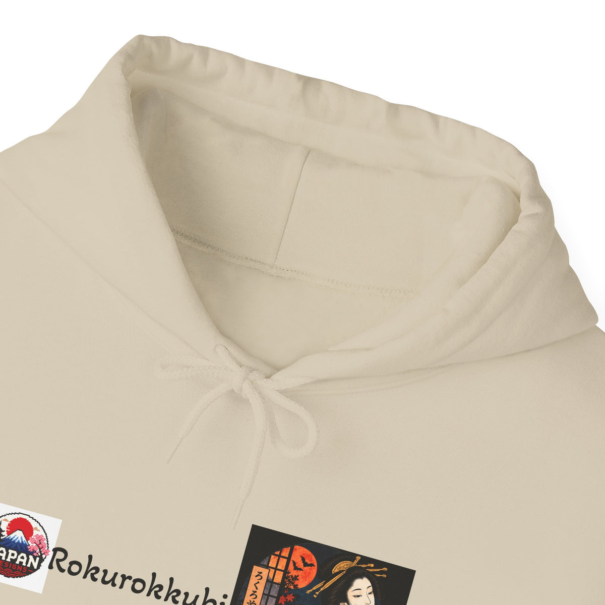 Rokurokubi Snake Illustration Hoodie | Japanese Yokai Art Halloween