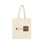 Rokurokkubi Japanese Halloween inspired  Illustration Tote Bag | Japanese Fox Spirit Canvas Tote