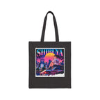 Shibuya Sky 6 Tokyo Neon City Tote Bag — Anime Aesthetic Canvas Shopper