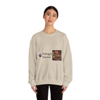 Mokugyo Daruma Yokai Halloween Illustration Crewneck Sweatshirt | Japanese Buddhist Motif