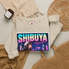 Shibuya Sky 3 Tokyo Neon Anime Crewneck Sweatshirt