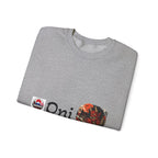 Oni Japanese Demon Yokai Halloween Illustration Sweatshirt | Mythical Yokai Crewneck