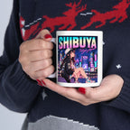 Shibuya Sky 3 Tokyo City Pop Night City Coffee Mug - Shibuya Neon Retro Vaporwave 11oz/15oz