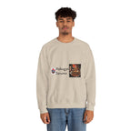 Mokugyo Daruma Yokai Halloween Illustration Crewneck Sweatshirt | Japanese Buddhist Motif