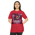 Copy of Akihabara Cyberpunk Sniper Girl T‑Shirt —Red Akihabara Neon City Graphic