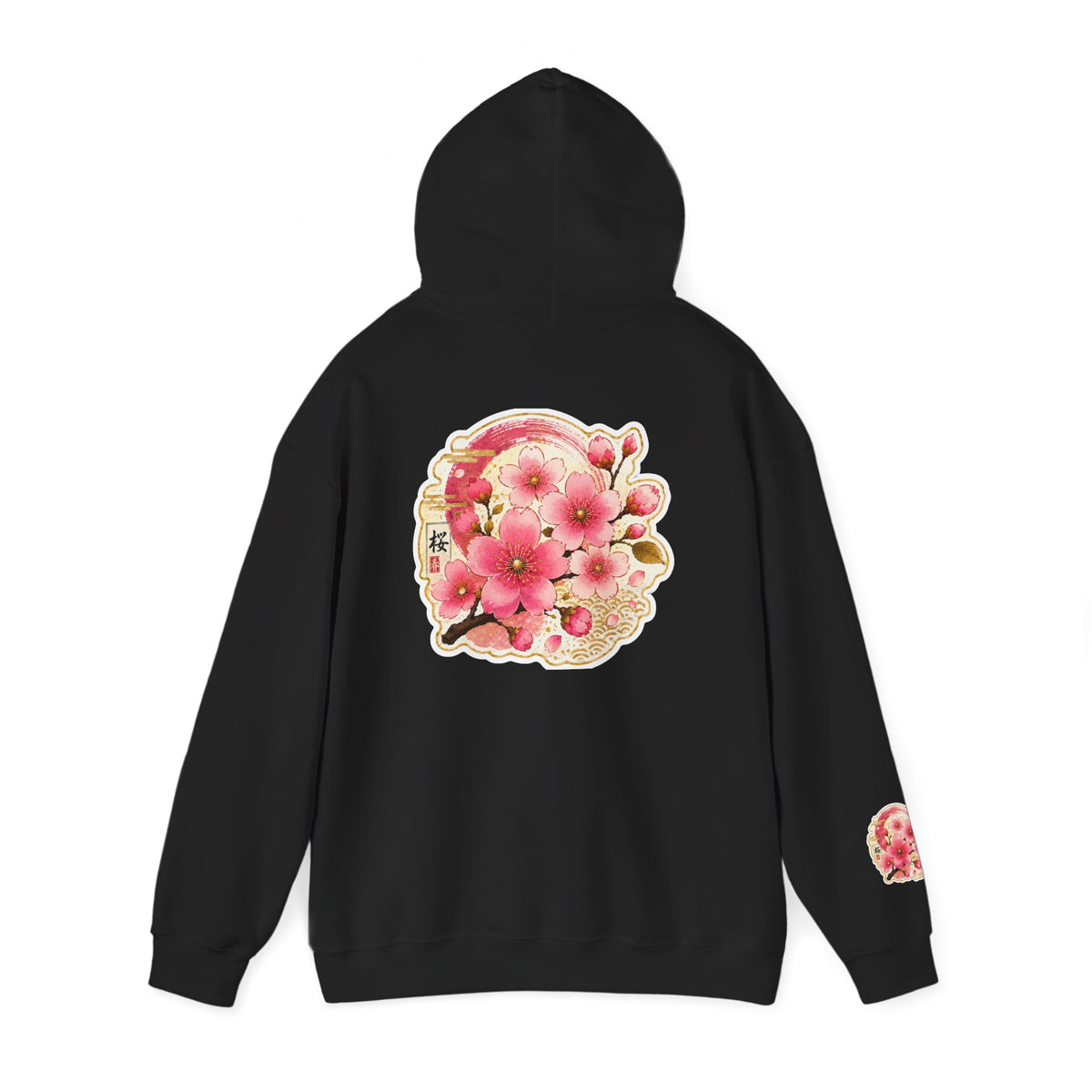 Cherry Blossom Hoodie 2— Pink Sakura Floral Japanese-Inspired Sweatshirt