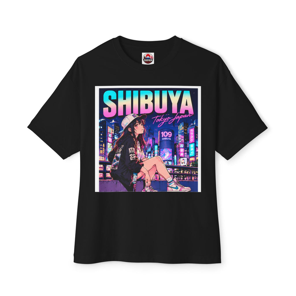 Shibuya Sky 3 Tokyo City Pop Neon Anime Tee — Retro Japanese Cityscape Graphic T-Shirt