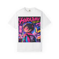 Harajuku Style 1 Neon City Anime Girl T-Shirt – Tokyo Streetwear Graphic Tee