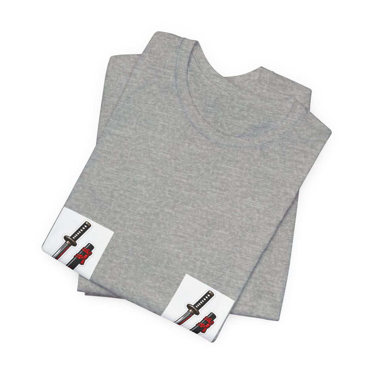 Black katana samurai Sword Tee — Japanese Katana T-Shirt
