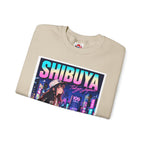 Shibuya Sky 3 Tokyo Neon Anime Crewneck Sweatshirt
