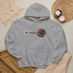 Amikiri Japanese Yokai Halloween Illustration Hoodie | Japanese Yokai monster Emblem