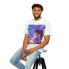 Harajuku Style 9 Neon City Anime Girl T-Shirt – Tokyo Streetwear Graphic Tee