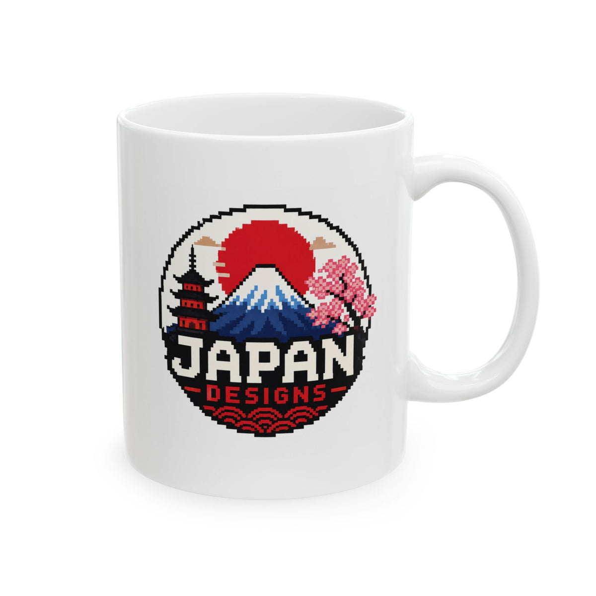 Mt.Fuji Sunrise Japan Theme Coffee Cup (11oz, 15oz)