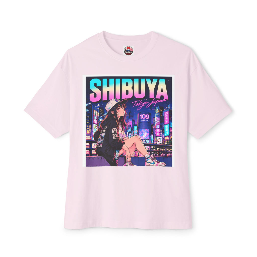 Shibuya Sky 3 Tokyo City Pop Neon Anime Tee — Retro Japanese Cityscape Graphic T-Shirt