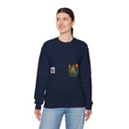 Kappa Logo Pumpkin Halloween Japanese Yokai Crewneck Sweatshirt | Retro Graphic