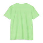 Akihabara Cyberpunk Sniper Girl T‑Shirt —Green Akihabara Neon City Graphic