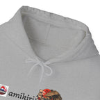 Amikiri Japanese Yokai Halloween Illustration Hoodie | Japanese Yokai monster Emblem