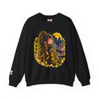 Anime Cyberpunk Sweatshirt - Neon Yellow Tokyo 'Shinjuku' Crewneck
