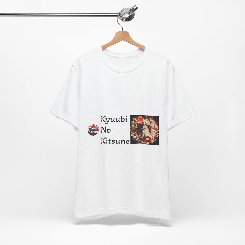 Kyuubi No Kitsune Yokai Halloween T-Shirt | Japanese Fox Spirit Illustration