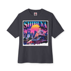 Shibuya Sky 6 Tokyo City Pop Neon Anime Tee — Retro Japanese Cityscape Graphic T-Shirt