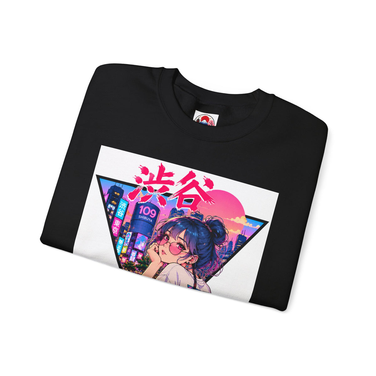 Shibuya Sky 2 Neon Anime Crewneck Sweatshirt