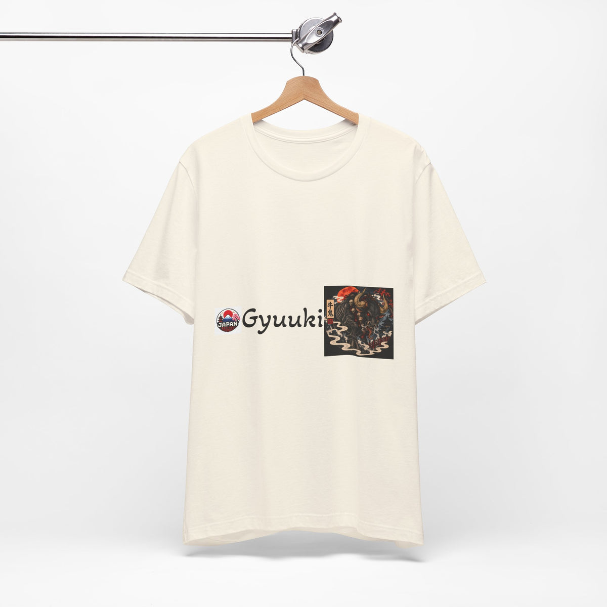 Gyuuki Japanese Yokai Halloween Demon Artwork T-Shirt | Oni Illustration Tee