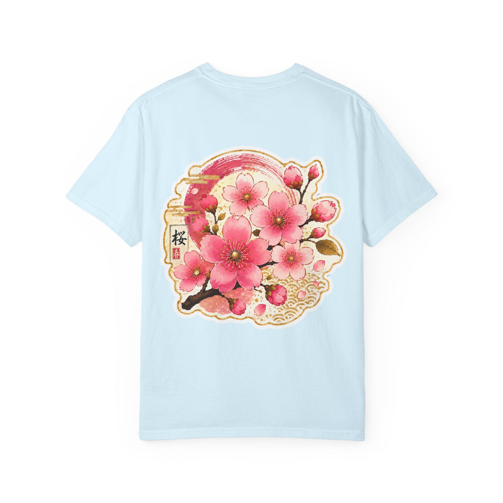 Cherry Blossom Back-Print T-Shirt