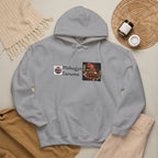 Mokugyo Daruma Yokai Halloween Illustration Hoodie | Japanese Temple Drum Design