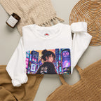 Shibuya Sky 5 Tokyo Neon Anime Crewneck Sweatshirt