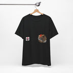 Amikiri yokai Halloween Logo Tee | Japanese Mask Illustration T-Shirt