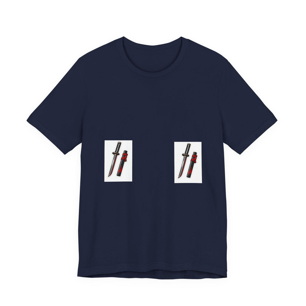 Black katana samurai Sword Tee — Japanese Katana T-Shirt