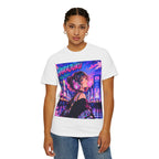 Harajuku Style 11 Neon City Anime Girl T-Shirt – Tokyo Streetwear Graphic Tee