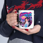 Shibuya 1 Tokyo City Pop Night City Coffee Mug - Shibuya Neon Retro Vaporwave 11oz/15oz