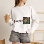 Kappa Logo Pumpkin Halloween Japanese Yokai Crewneck Sweatshirt | Retro Graphic