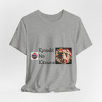Kyuubi No Kitsune Yokai Halloween T-Shirt | Japanese Fox Spirit Illustration