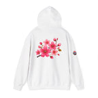 Cherry Blossom Hoodie — Pink Sakura Floral Japanese-Inspired Sweatshirt